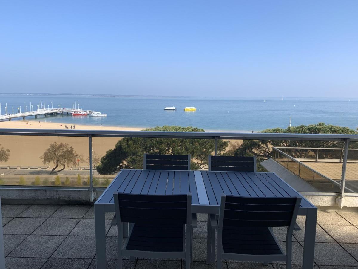 **Appartement T2 Vue Mer En Centre Ville Avec Balcon, Parking Et Wifi A Arcachon** - Fr-1-374-51 Dış mekan fotoğraf